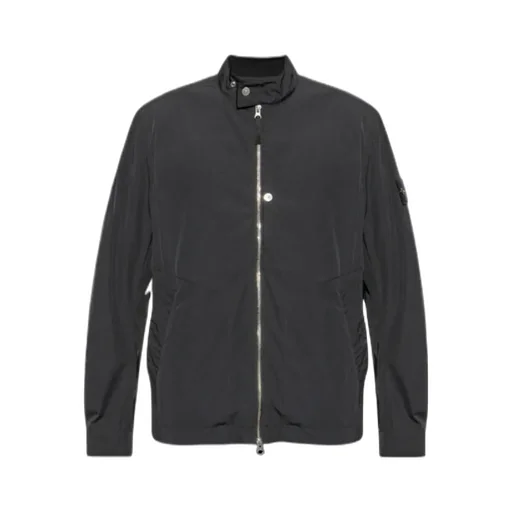 Logo-Patch Zipped Jacket