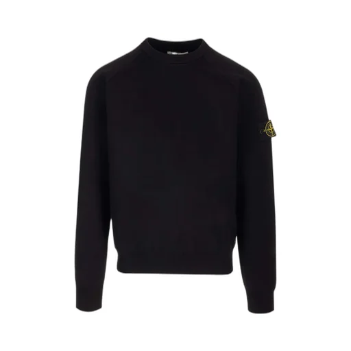 Compass-Motif Cotton-Blend Sweatshirt