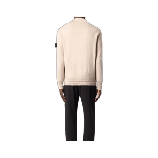 Logo Patch V-Neck Cardigan