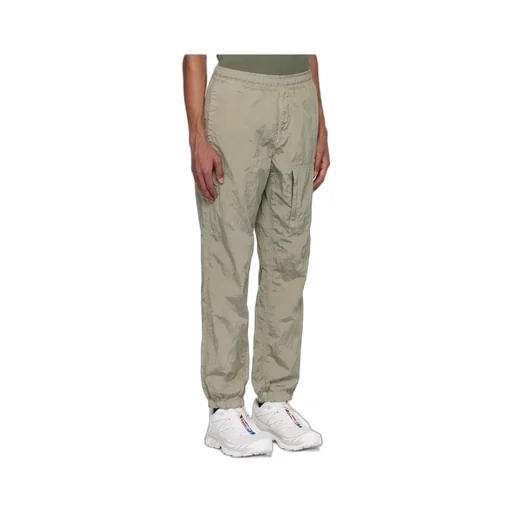 Logo Patch Straight Leg Trousers