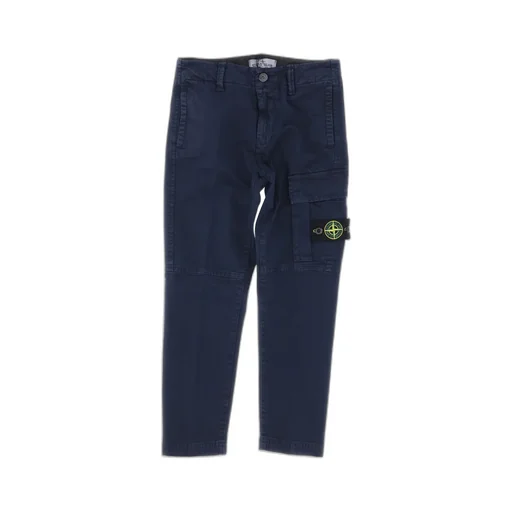 Logo Patch Cargo Trousers