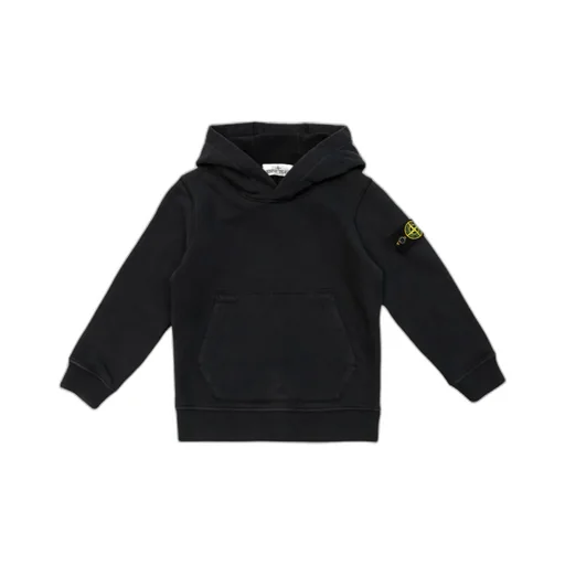Compass-Badge Long-Sleeved Hoodie