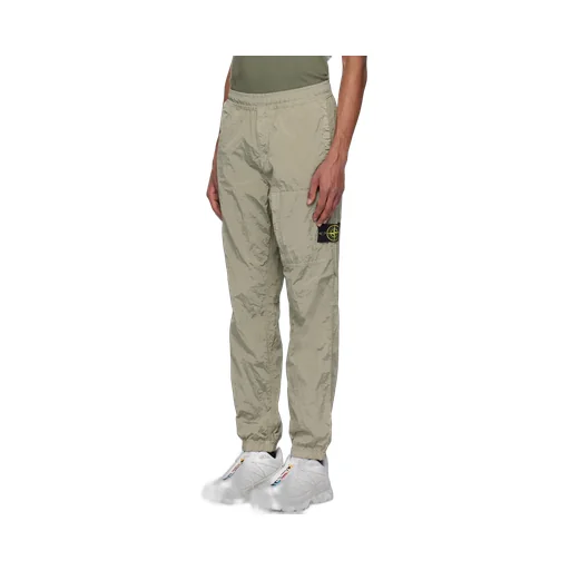 Logo Patch Straight Leg Trousers