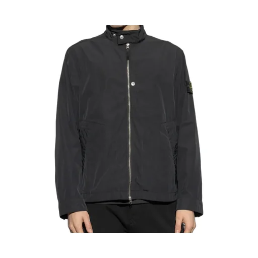 Logo-Patch Zipped Jacket