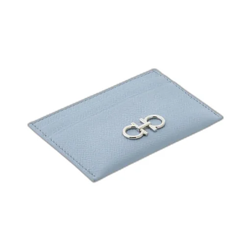 Gancini Leather Card Holder