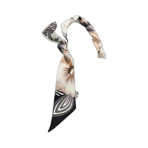 Brezza Print Silk Bandeau