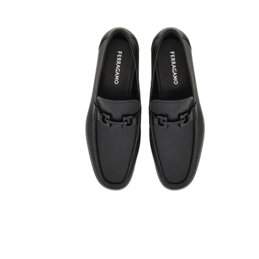 Loafer With Gancini Buckle