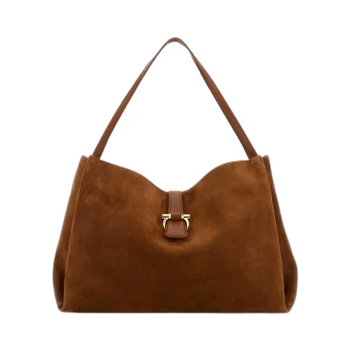 Logo Printed Medium Tote Bag