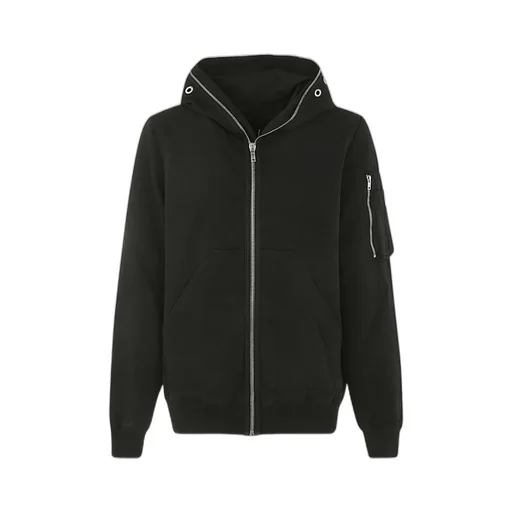 Zip-Up Hooded Jacket
