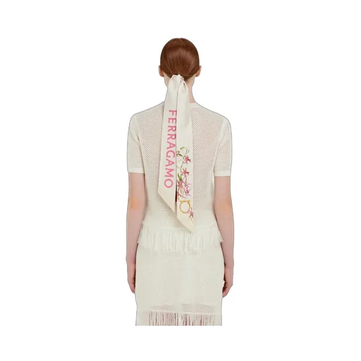 Gaia Print Silk Bandeau
