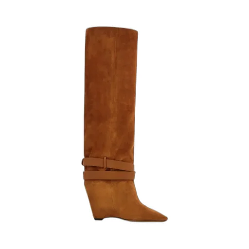 Knee-High Wedge Boot