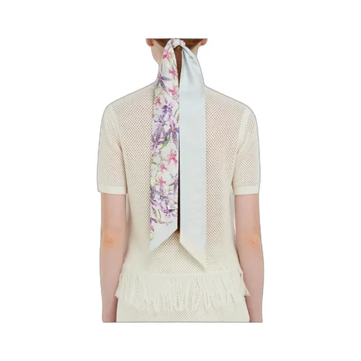 Gaia Print Silk Bandeau