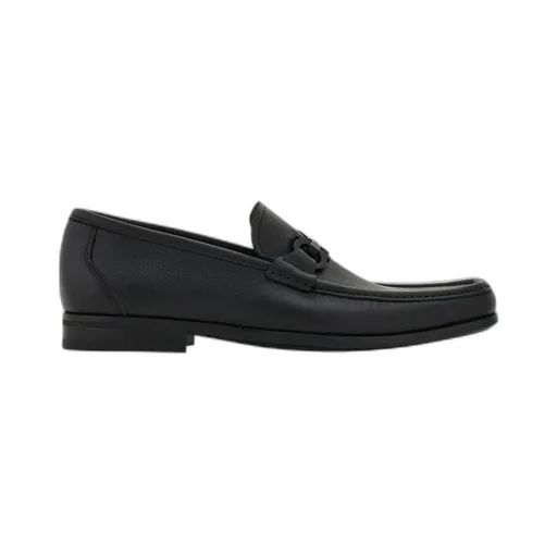 Loafer With Gancini Buckle