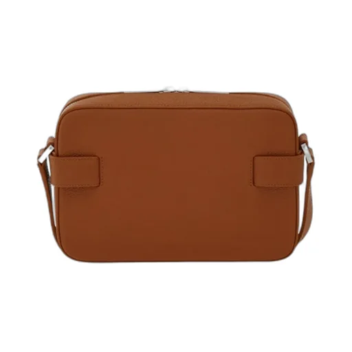 East-West Crossbody Bag With Gancini Buckles