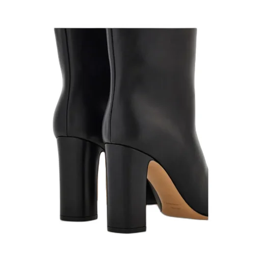 Knee High Boot With Hug Buckle Detail
