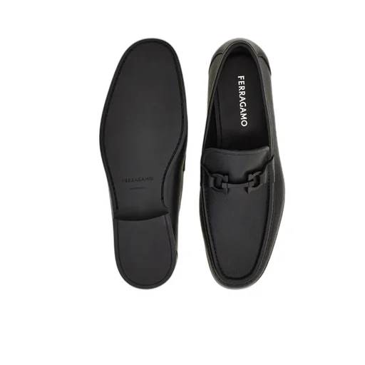 Loafer With Gancini Buckle
