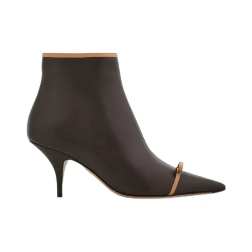 Pointed Ankle Boot With Mini Bow Detail
