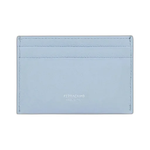 Gancini Leather Card Holder
