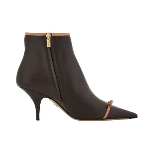 Pointed Ankle Boot With Mini Bow Detail