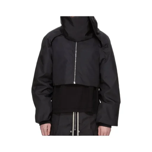 Cropped Bomber Jacket