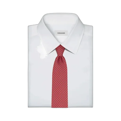 Tennis Print Silk Tie