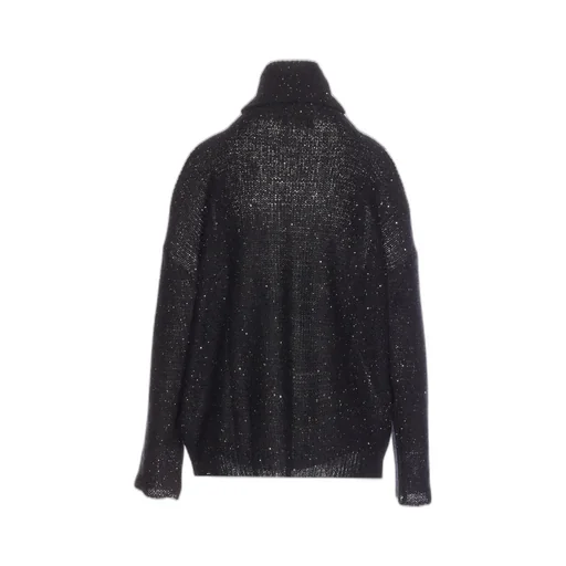 Sequined Turtleneck Sweater