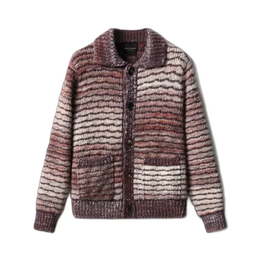 Gradient Button-Down Knitwear