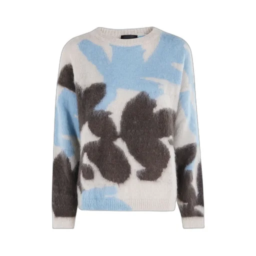 Crew Neck Long-Sleeved Sweater