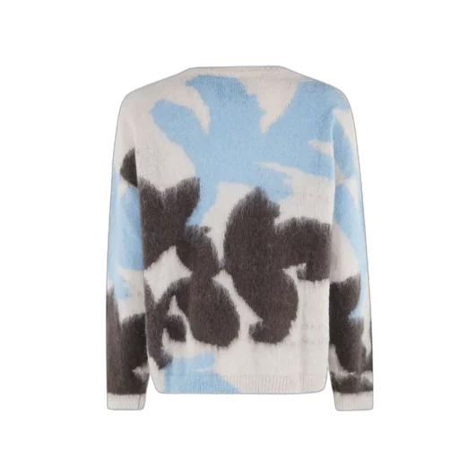 Crew Neck Long-Sleeved Sweater