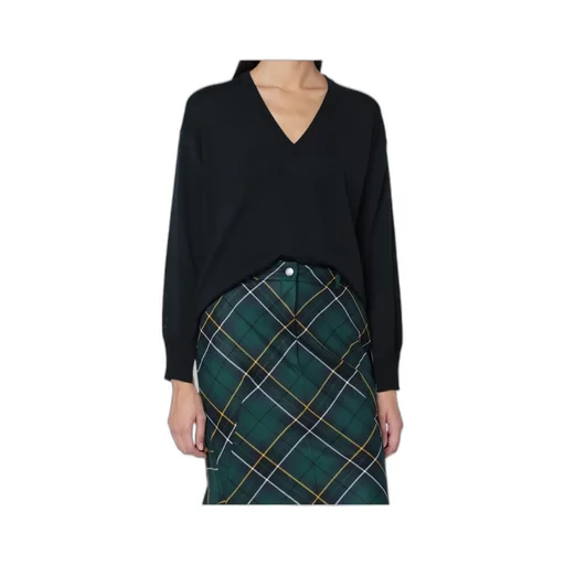 V-Neck Long Sweater