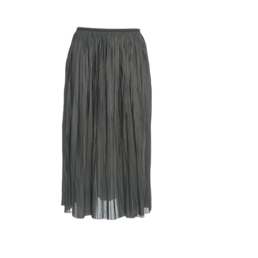 Pleated Midi Skirt