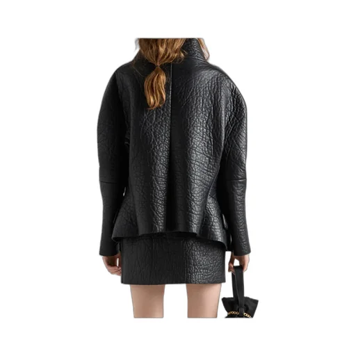 Bonded Nappa Leather Jacket