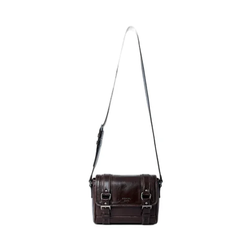 Leather Explore Crossbody Bag