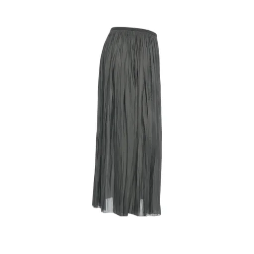 Pleated Midi Skirt
