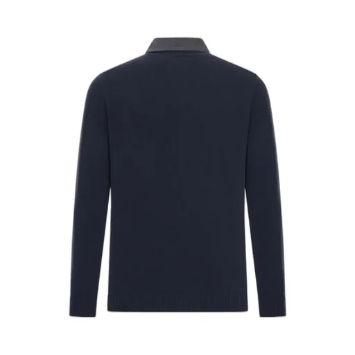Contrast-Collar Cotton-Piquet Polo Shirt