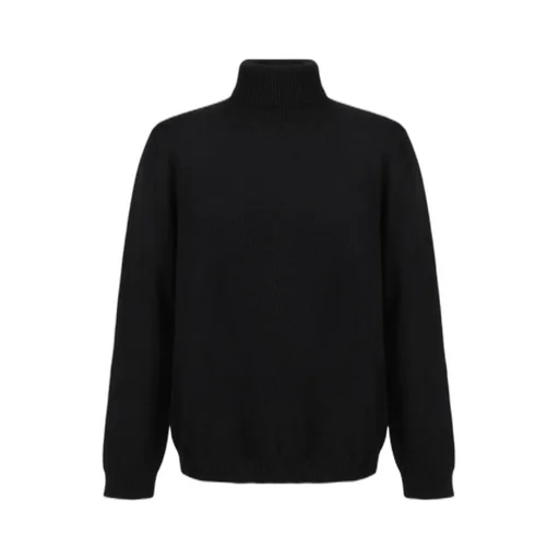 High-Neck Long-Sleeved Sweater