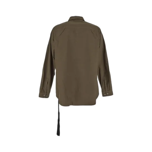 Long-Sleeved Button-Up Shirt