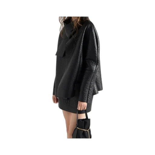 Bonded Nappa Leather Jacket