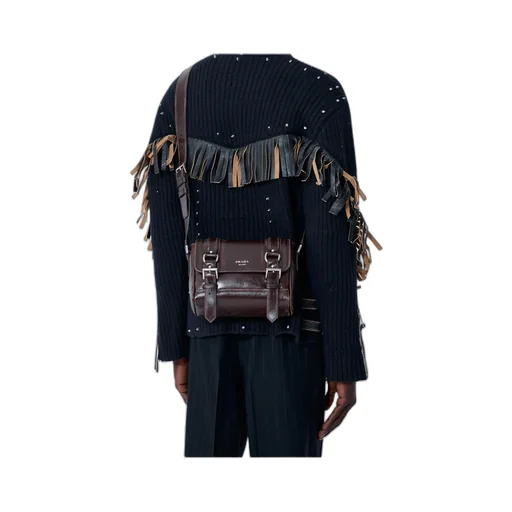 Leather Explore Crossbody Bag
