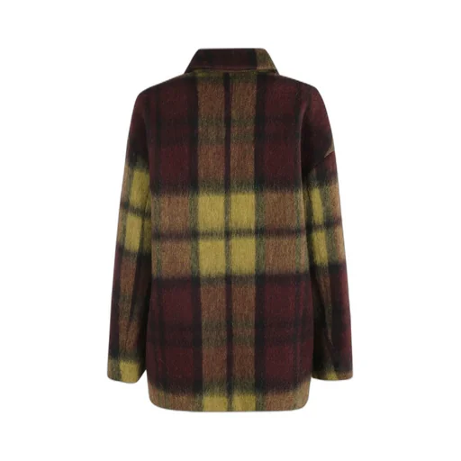 Check Button Casual Jacket