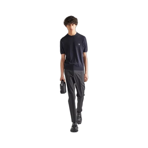 Logo Embroidered Crewneck T-Shirt