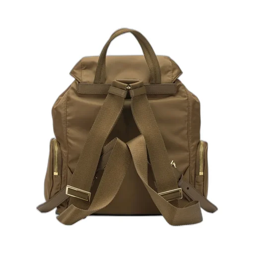 Buckle Zip-Fastening Backpack