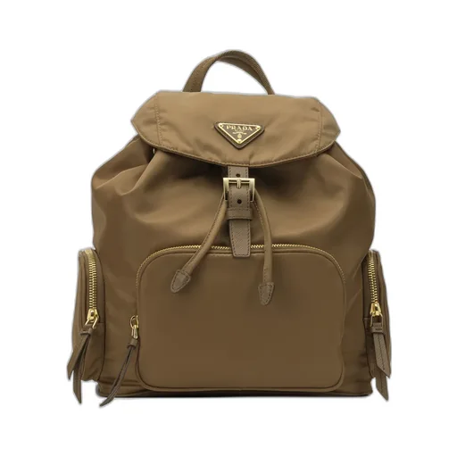 Buckle Zip-Fastening Backpack