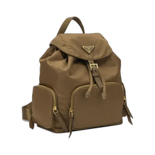 Buckle Zip-Fastening Backpack