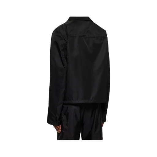 Logo Plaque Long Sleeved Jacket