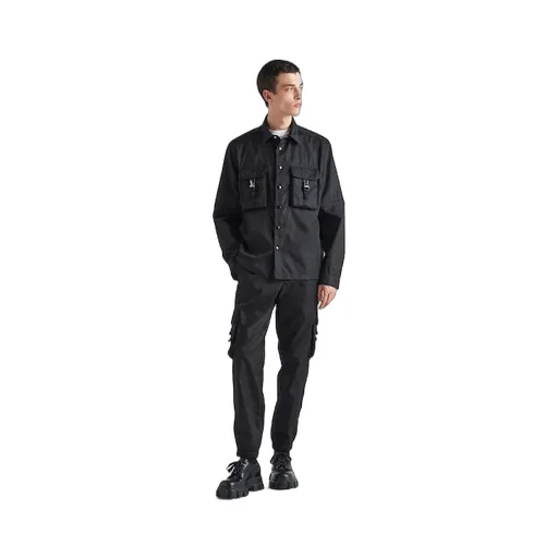 Logo Patch Long-Sleeved Shirt