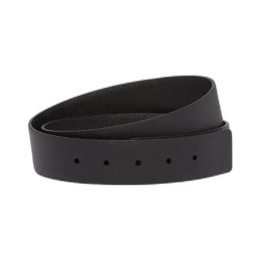Saffiano Press-Stud Fastened Belt