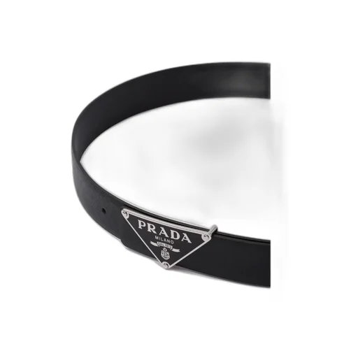 Saffiano Press-Stud Fastened Belt