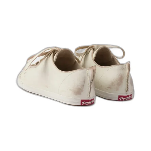 Round-Toe Lace-Up Sneakers