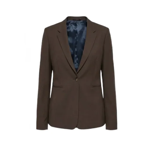 Long Sleeve Single-Breasted Jacket